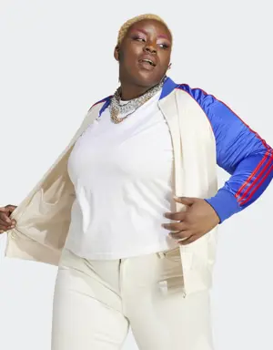 Satin SST Track Jacket (Plus Size)