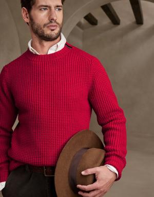 Artie Cashmere Sweater red