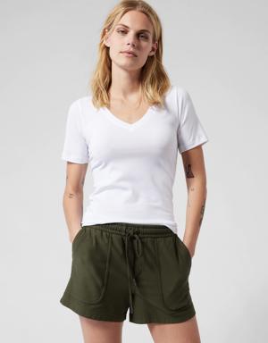 Athleta Renew Seamless Tee white