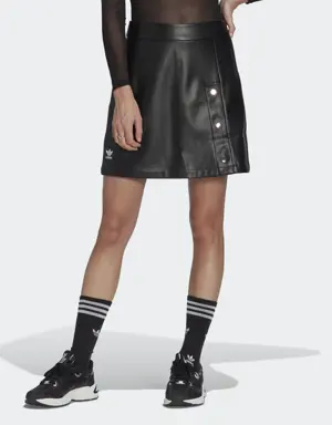 Centre Stage Faux Leather Skirt