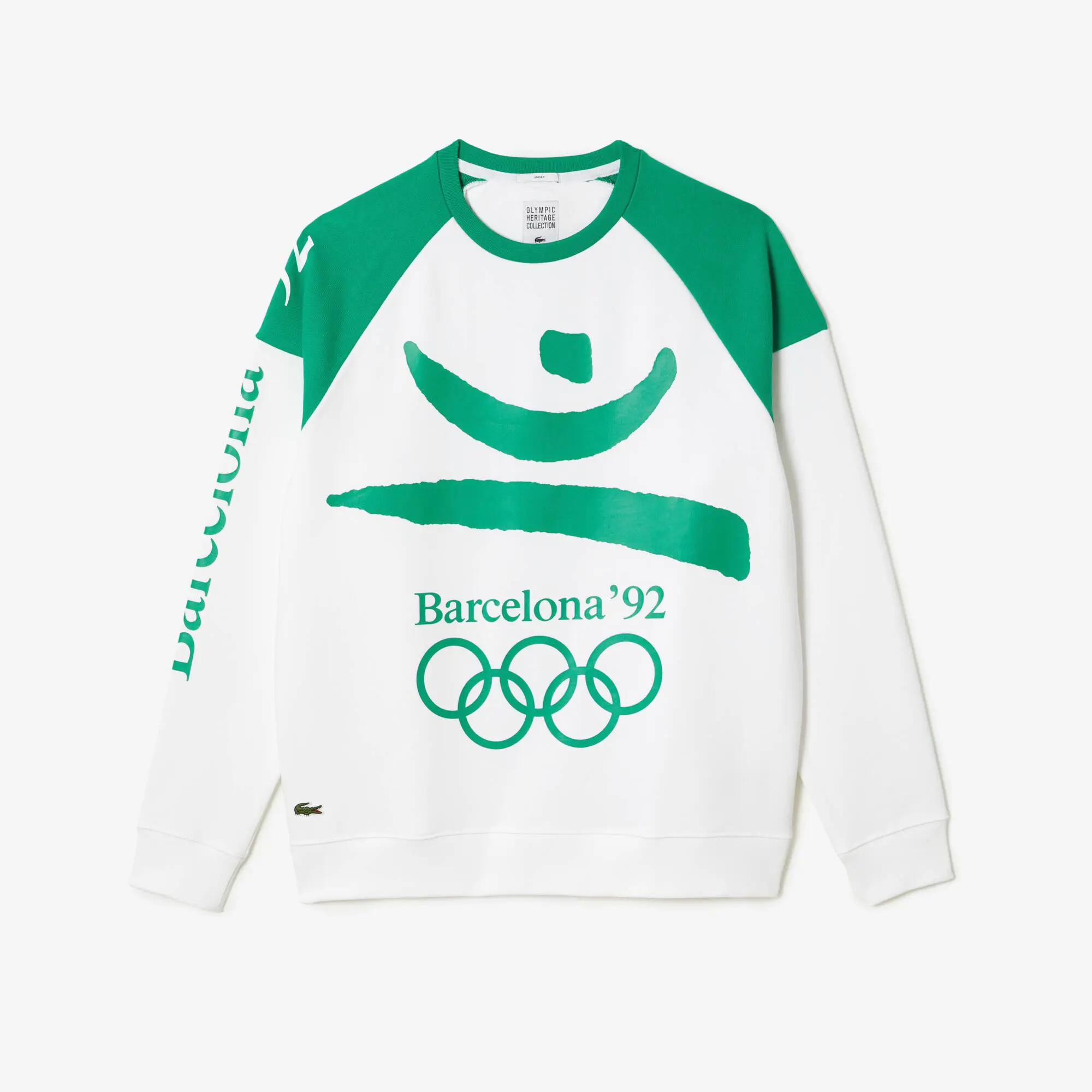 Lacoste Unisex Barcelona Olympic Heritage Sweatshirt. 2