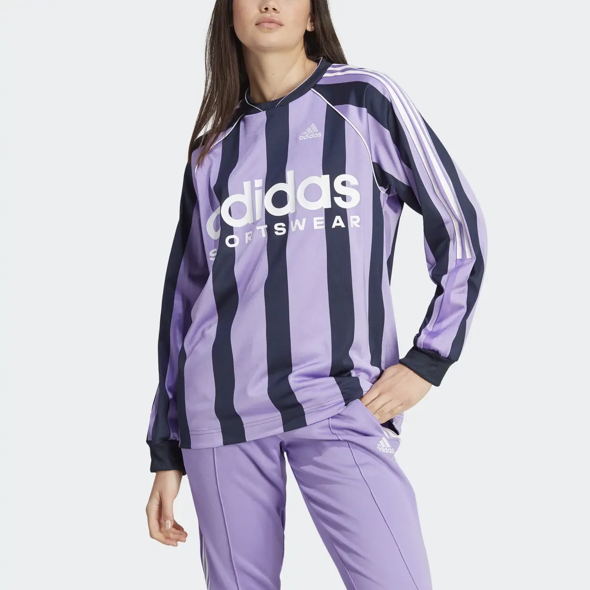 Adidas Jacquard Long Sleeve Jersey. 1