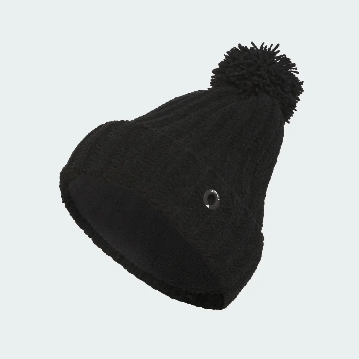 Adidas Chenille Cable-Knit Pom Beanie. 2
