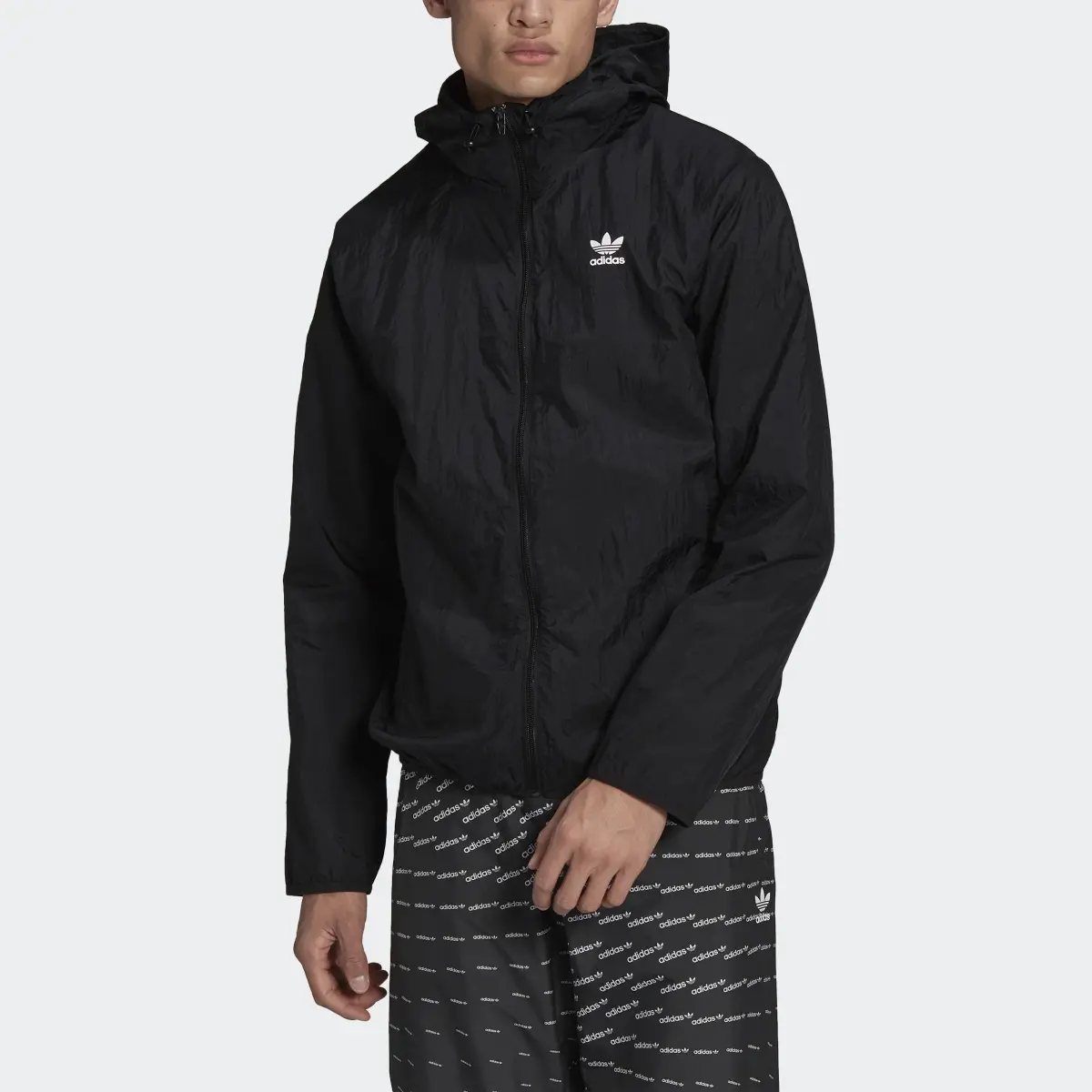 Adidas Adicolor Essentials Trefoil Windbreaker. 1