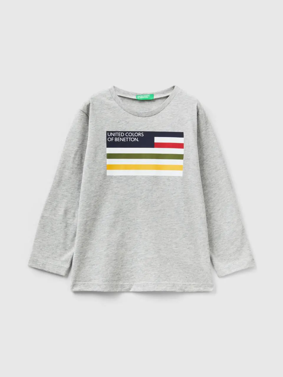 Benetton long sleeve organic cotton t-shirt. 1