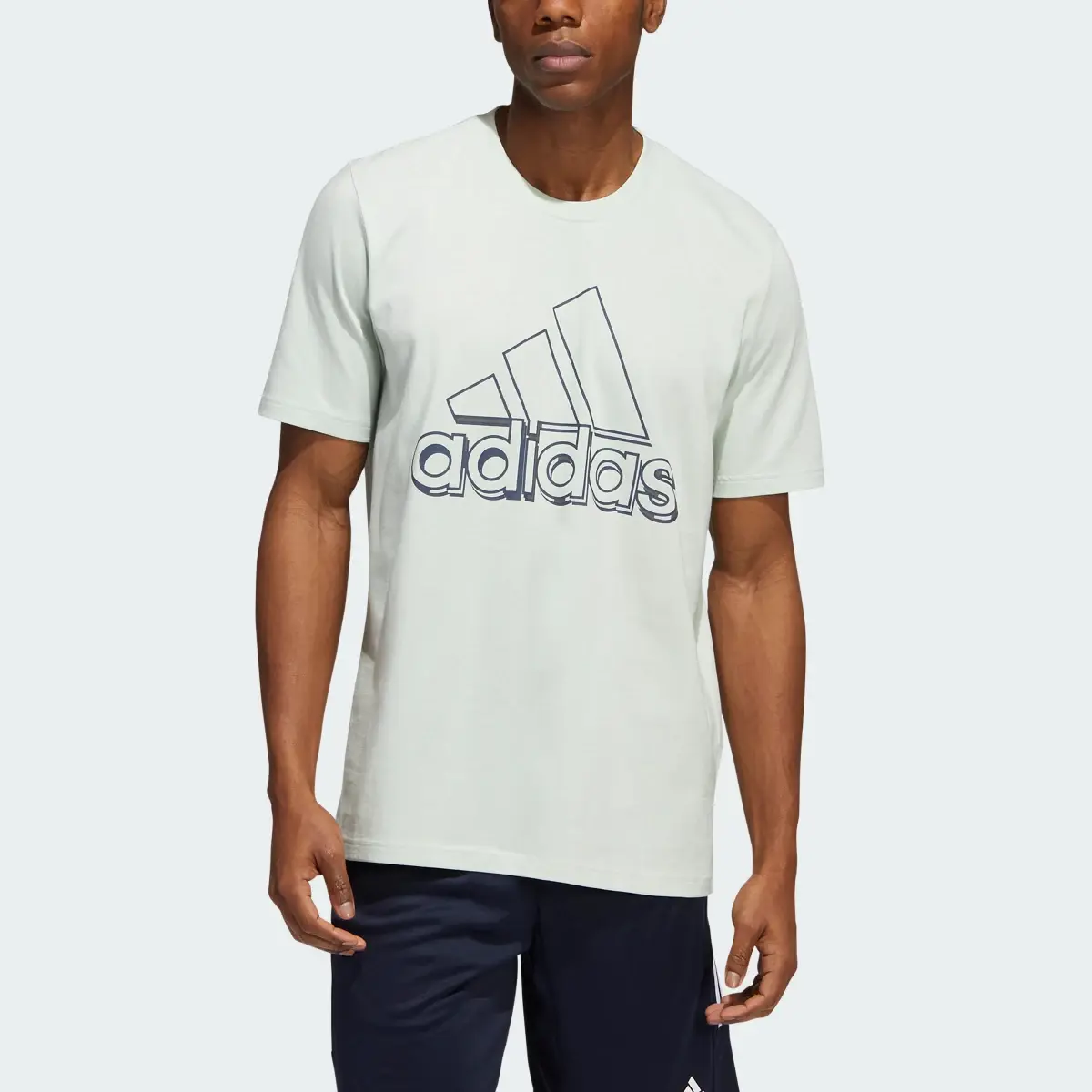 Adidas Dynamic Sport Graphic Tee. 1