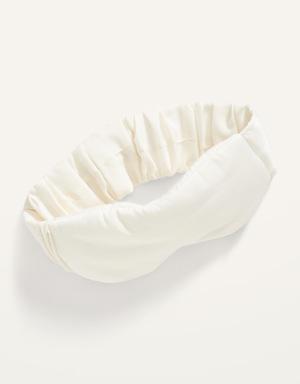 Old Navy Wide Cushioned Sleep Mask for Adults beige