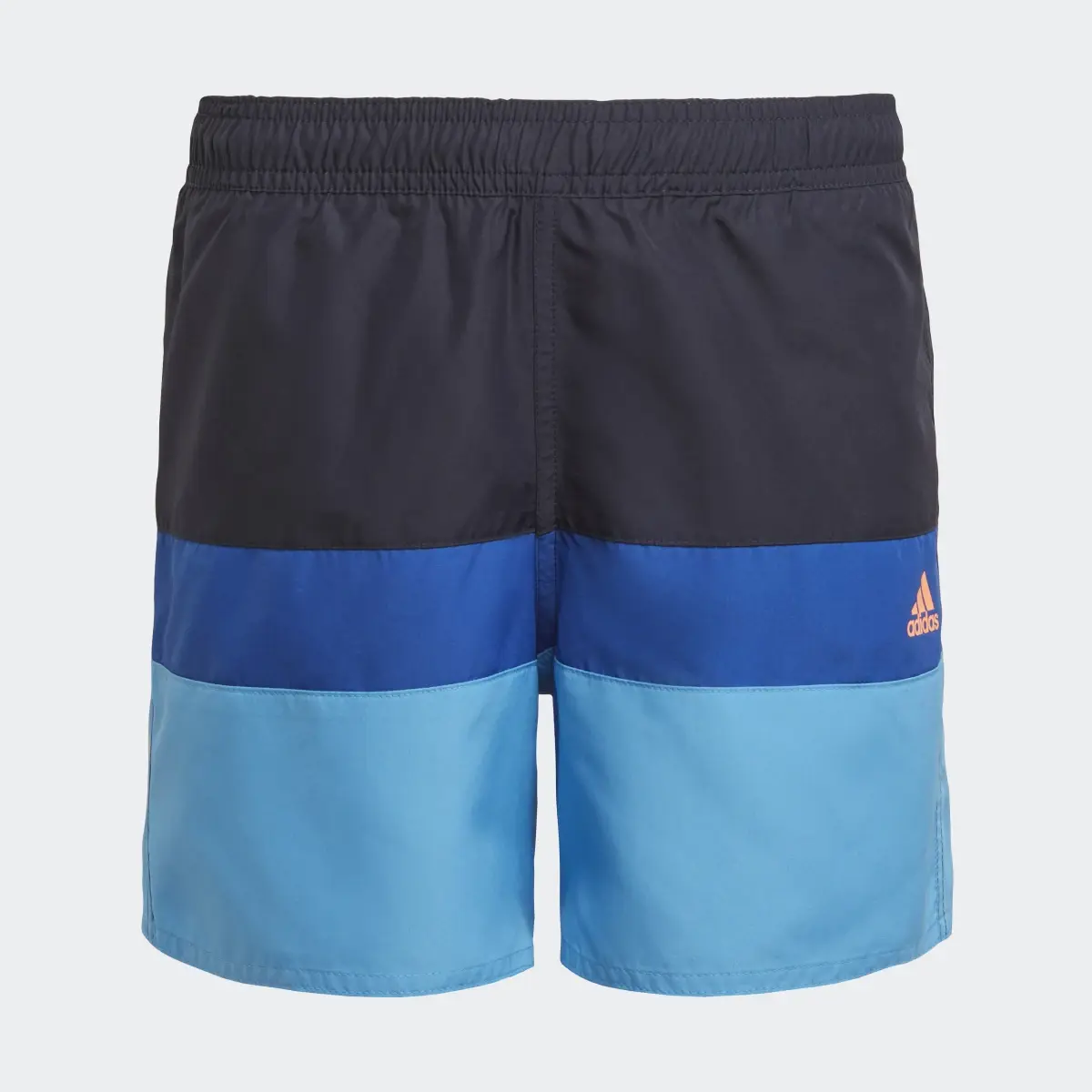Adidas Colorblock Swim Shorts. 1