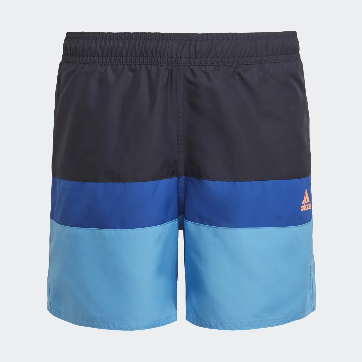 Adidas Colorblock Badeshorts. 1