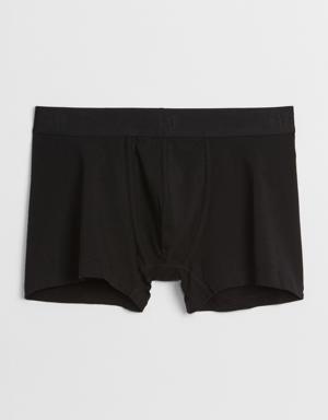 3" Basic Stretch Boxer Briefs black