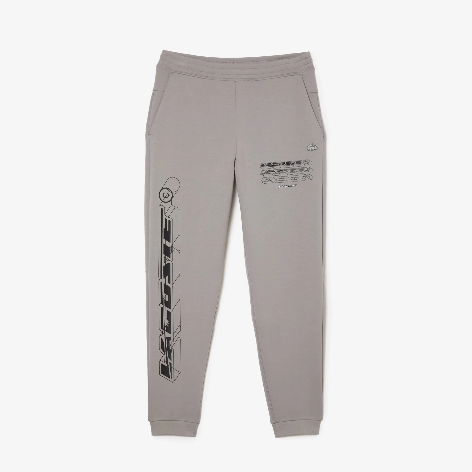 Lacoste Pantaloni della tuta da uomo slim fit double face Lacoste. 2 Lacoste Pantaloni della tuta da uomo slim fit double face Lacoste. 2