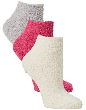 Cozy Ankle Sock 3&#45Pack multi