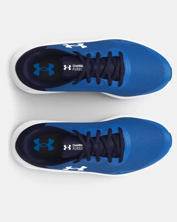 Under Armour Boys' Grade School UA Charged Pursuit 3 Running Shoes. 3