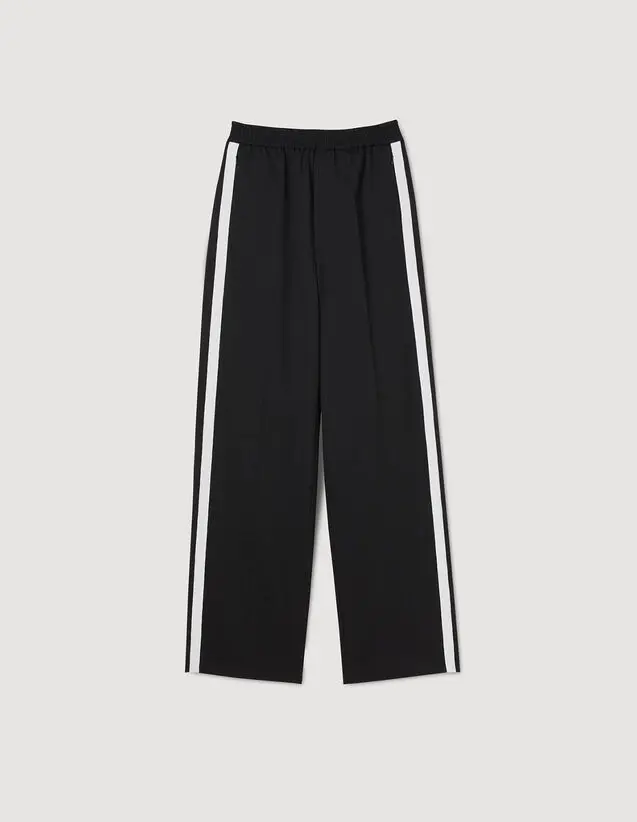 Sandro Pants with side stripes. 2
