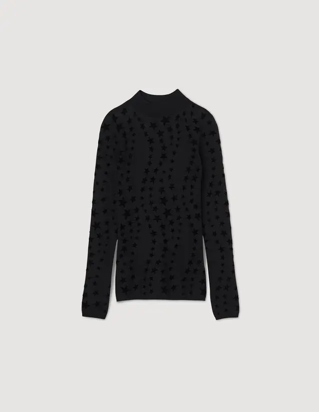 Sandro Starry sweater. 2
