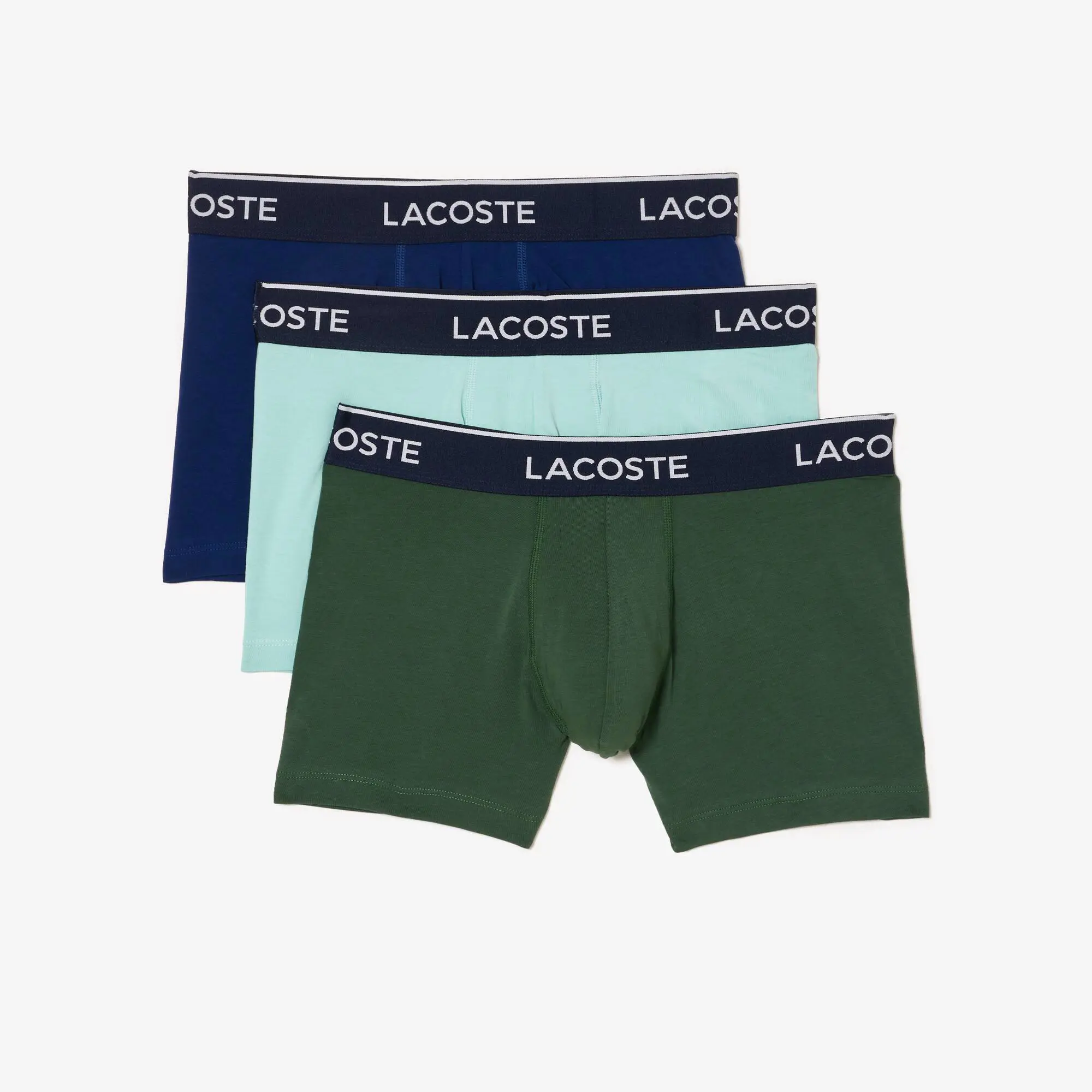 Lacoste Pack Of 3 Casual Black Trunks. 2