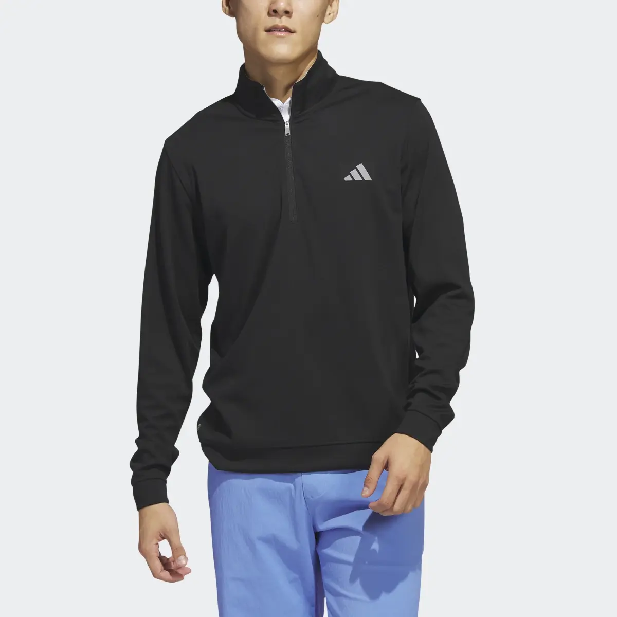 Adidas Sudadera Elevated 1/4 Zip. 1