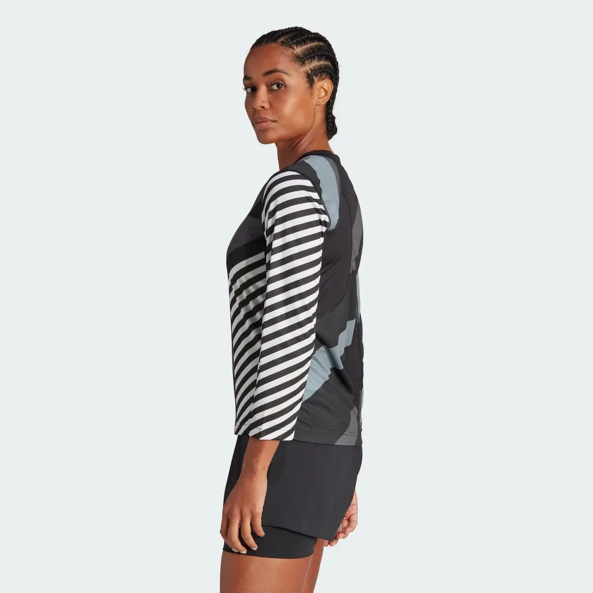 Adidas Tennis HEAT.RDY Pro 3/4 Sleeve Long-Sleeve Top. 3