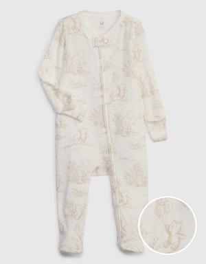 Gap Baby Brannan Bear Footed One-Piece beige