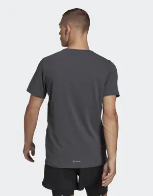Adidas T-shirt Own the Run Heather. 3 Adidas T-shirt Own the Run Heather. 3
