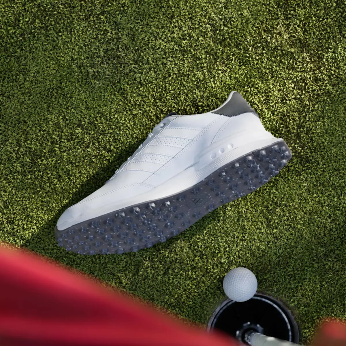 Adidas Sapatilhas de Golfe em Pele Sem Bicos S2G. 2