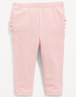Old Navy Ruffle-Trim Leggings for Baby pink