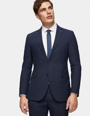 Tween Slim Fit Lacivert Düz Takim Elbise