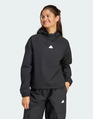 Adidas City Escape Hoodie With Bungee Cord. 2 Adidas City Escape Hoodie With Bungee Cord. 2