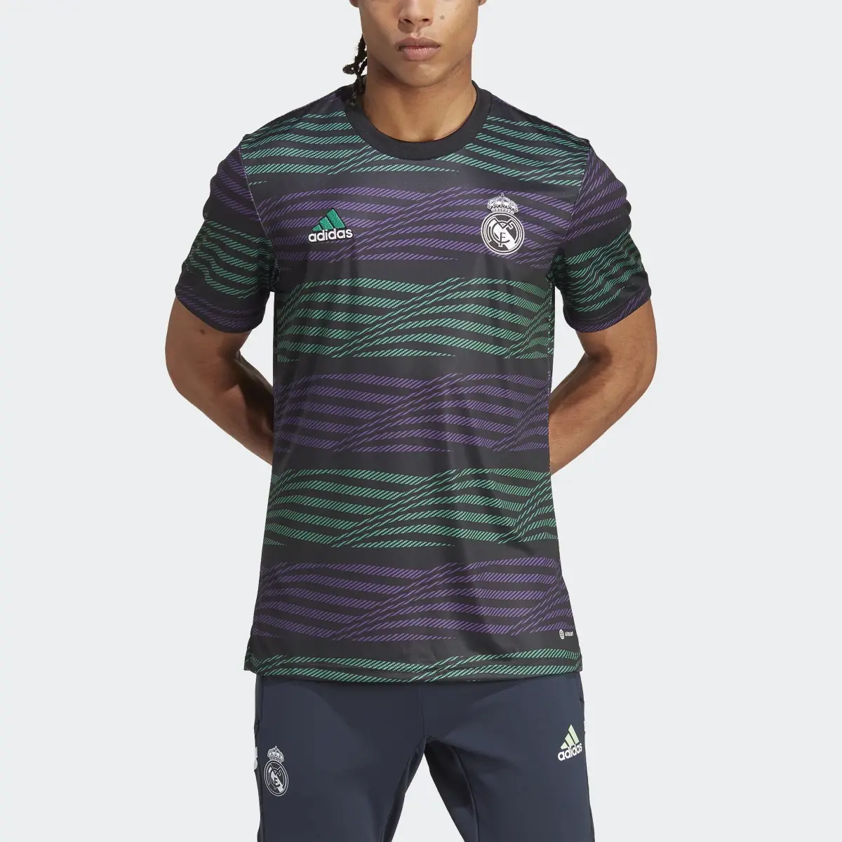 Adidas Real Madrid Pre-Match Jersey. 1