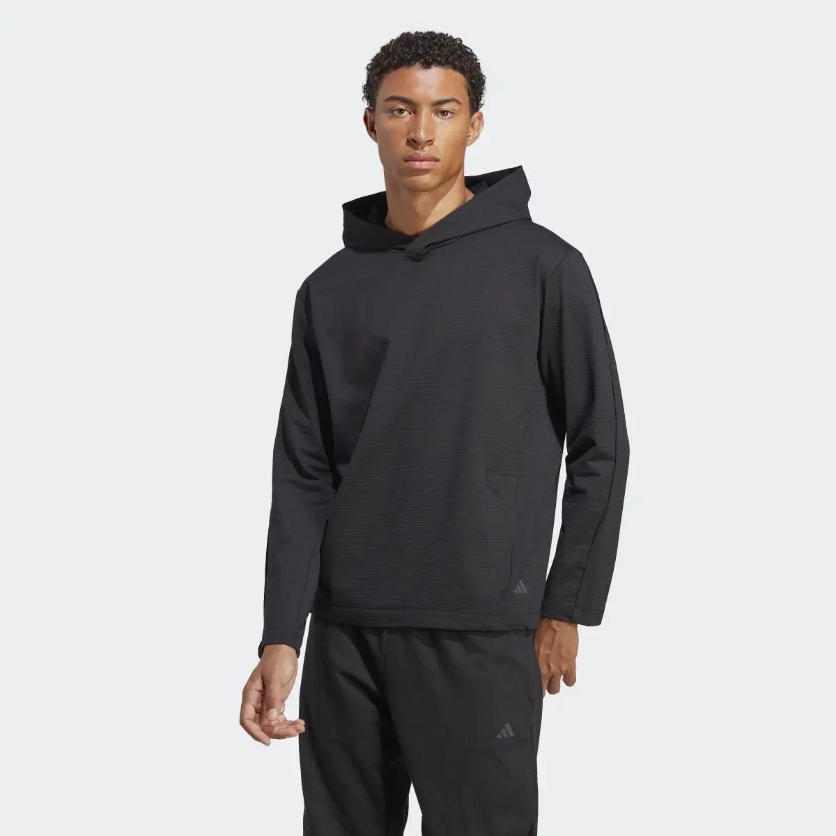 Adidas Yoga Graphic Training Hoodie. 2