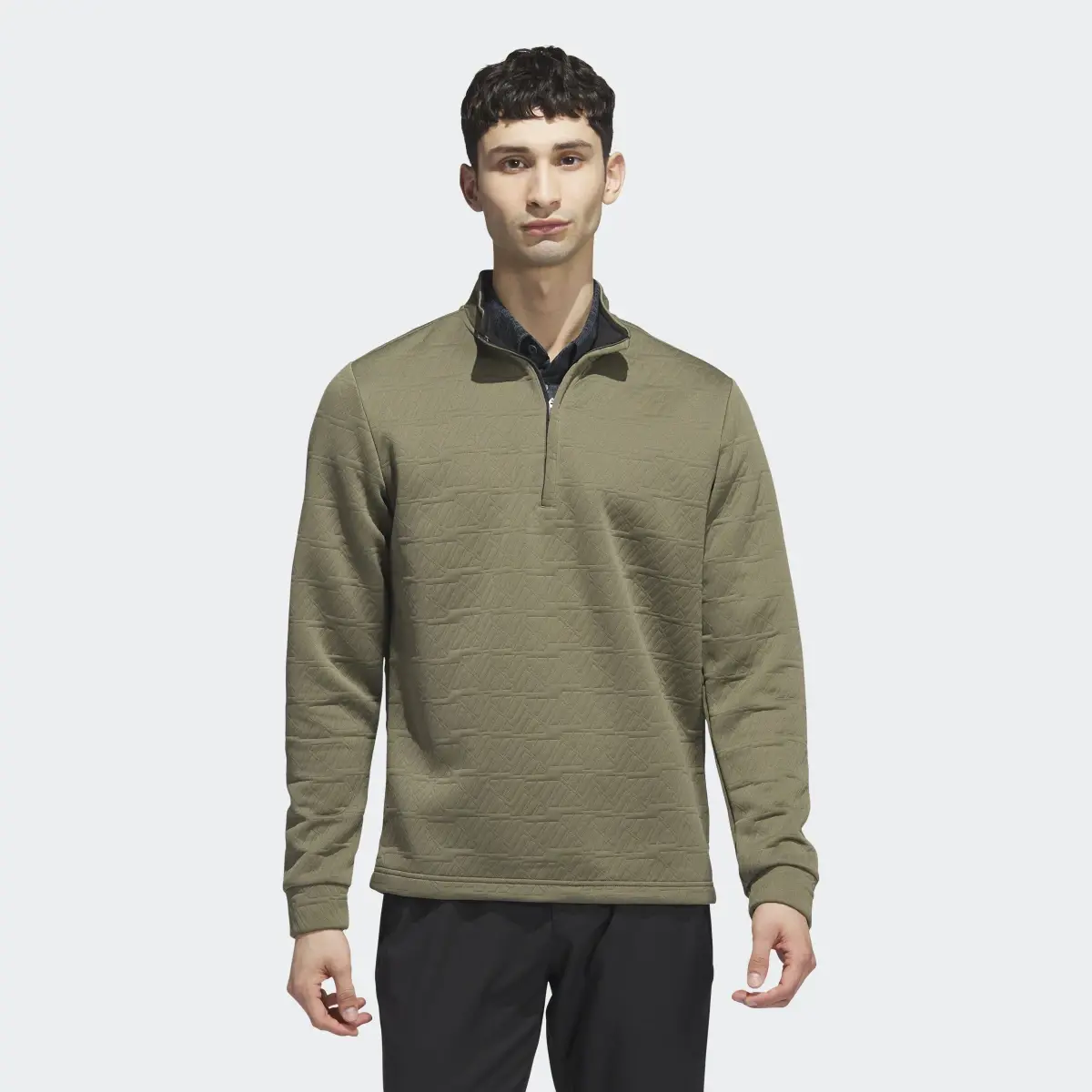 Adidas DWR Quarter-Zip Pullover. 2