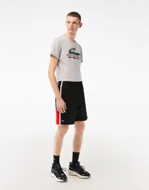 Herren LACOSTE SPORT Shorts mit Colorblock-Einsatz