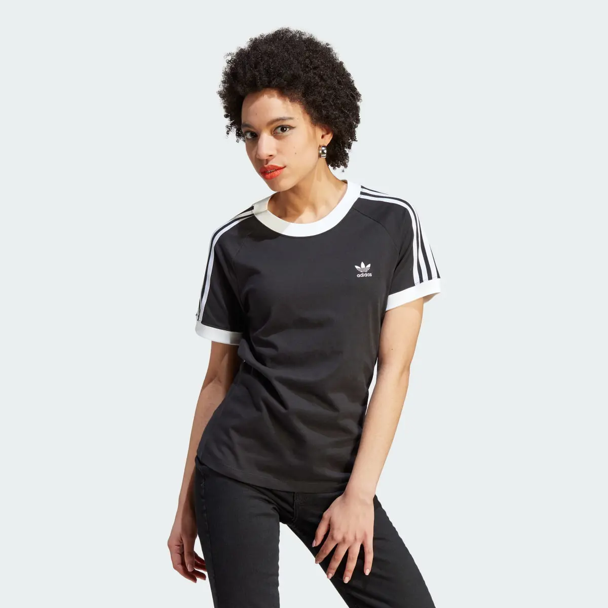 Adidas T-shirt slim 3 bandes Adicolor Classics. 2