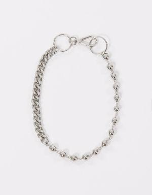 Mixed Chain Choker Necklace
