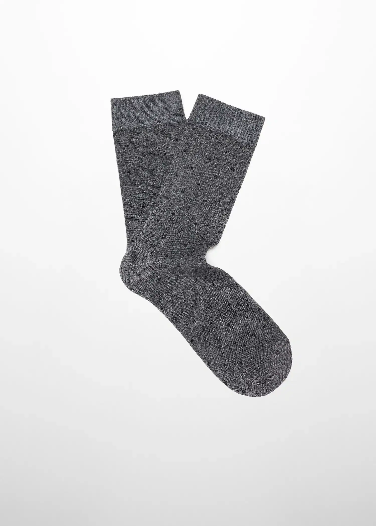 Mango Chaussettes coton détail brodé. 3