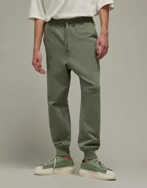 Adidas Pantalon à revers en molleton de coton bio Y-3