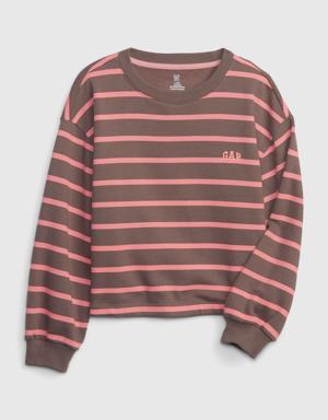 Kids Gap 1969 Arch Logo Sweatshirt orange