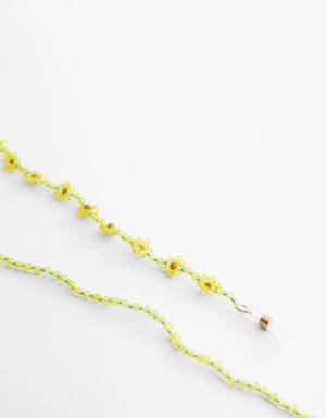 Floral glasses chain