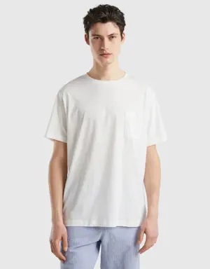 oversized t-shirt with pocket
