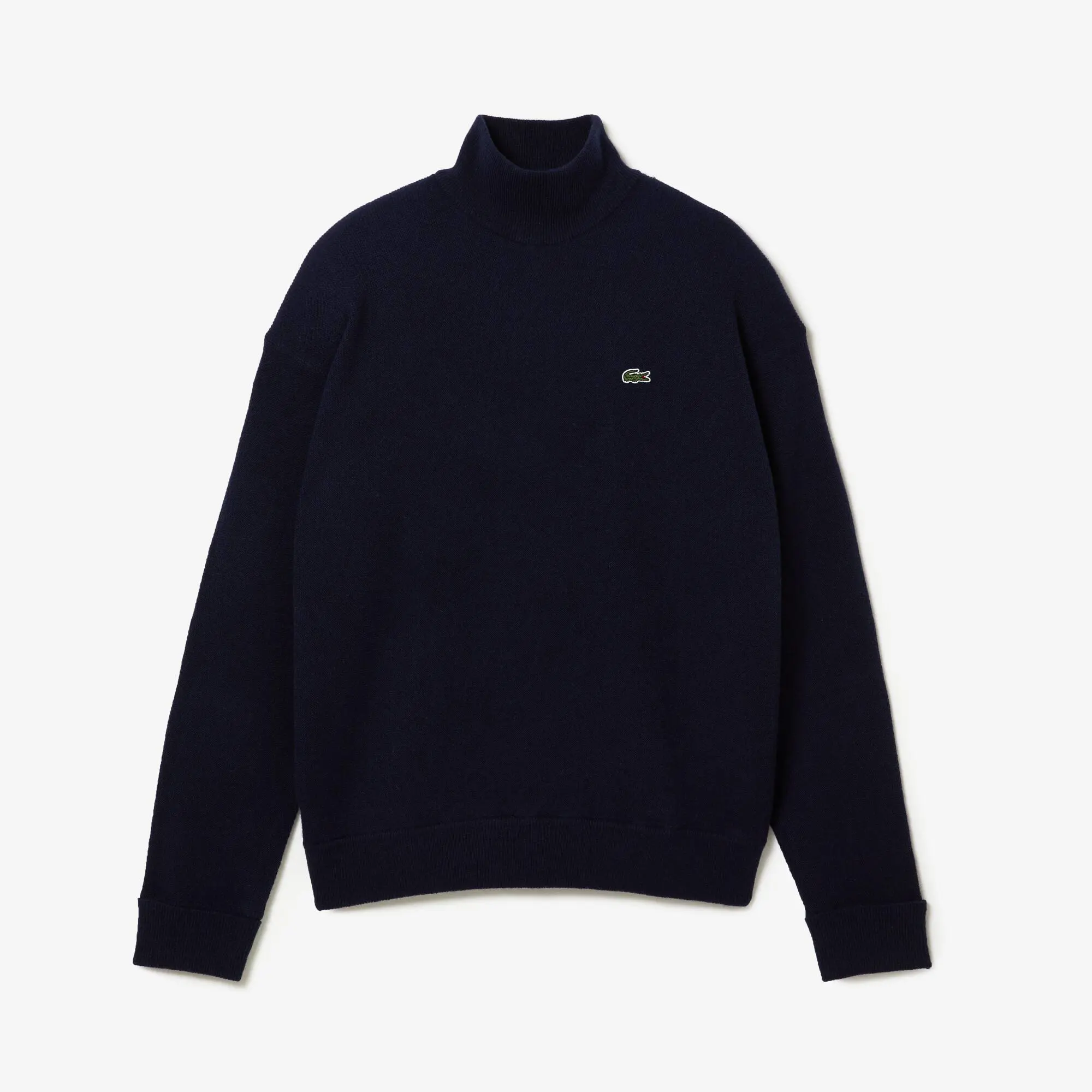 Lacoste Women's Lacoste High Neck Wool Sweater. 2