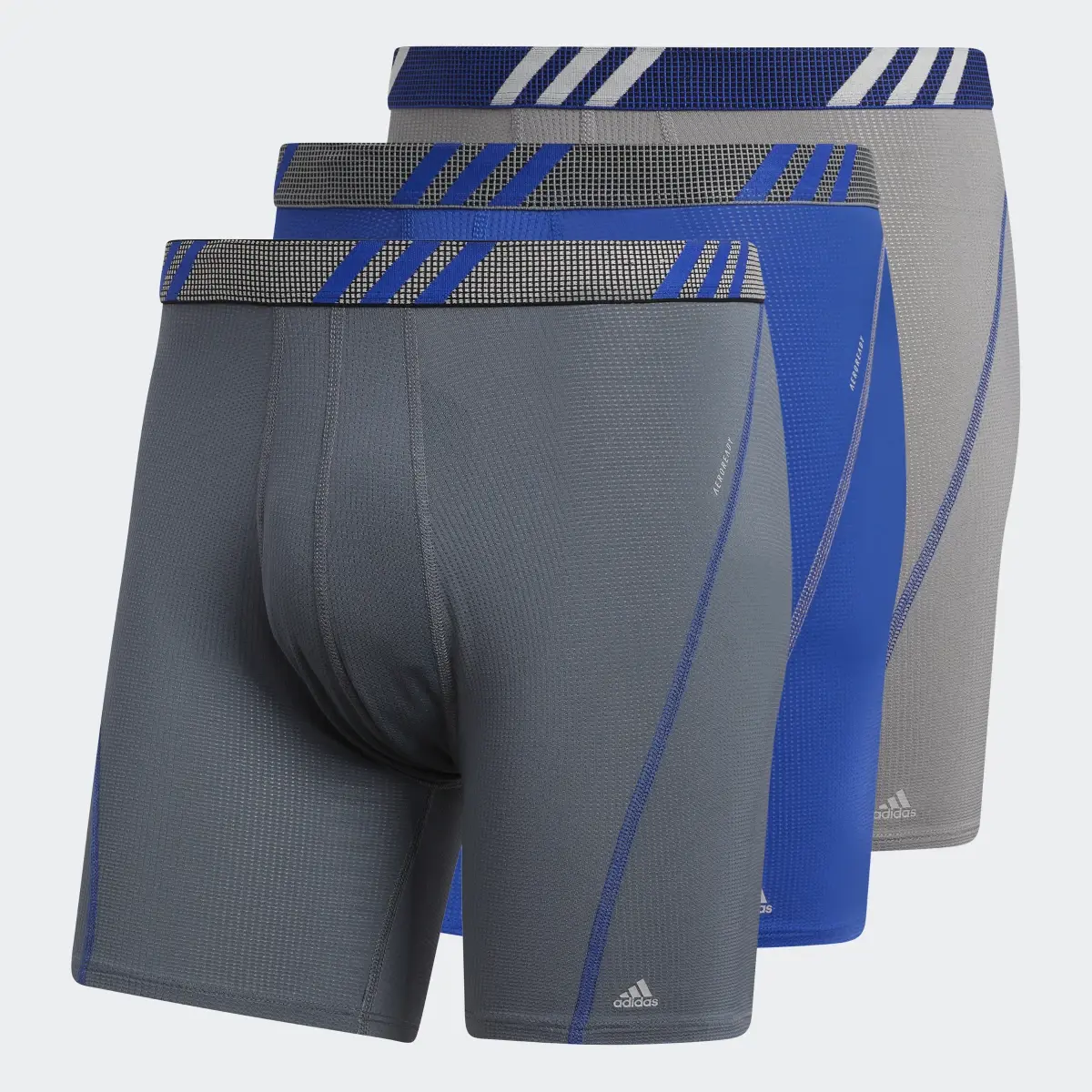 Adidas Performance Mesh Boxer Briefs 3 Pairs. 1