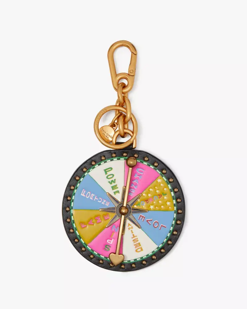 Kate Spade Fortune Favors Embellished Key Fob. 1