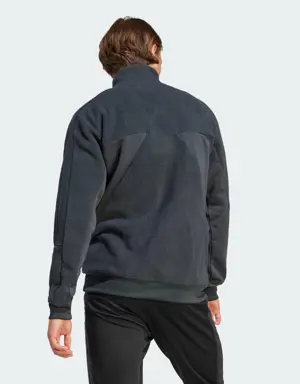 Adidas Tiro Half-Zip Fleece Sweatshirt. 3