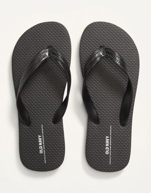 Flip-Flop Sandals for Kids (Partially Plant-Based) black