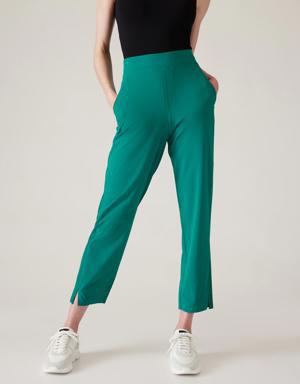 Brooklyn Mid Rise Ankle Pant green