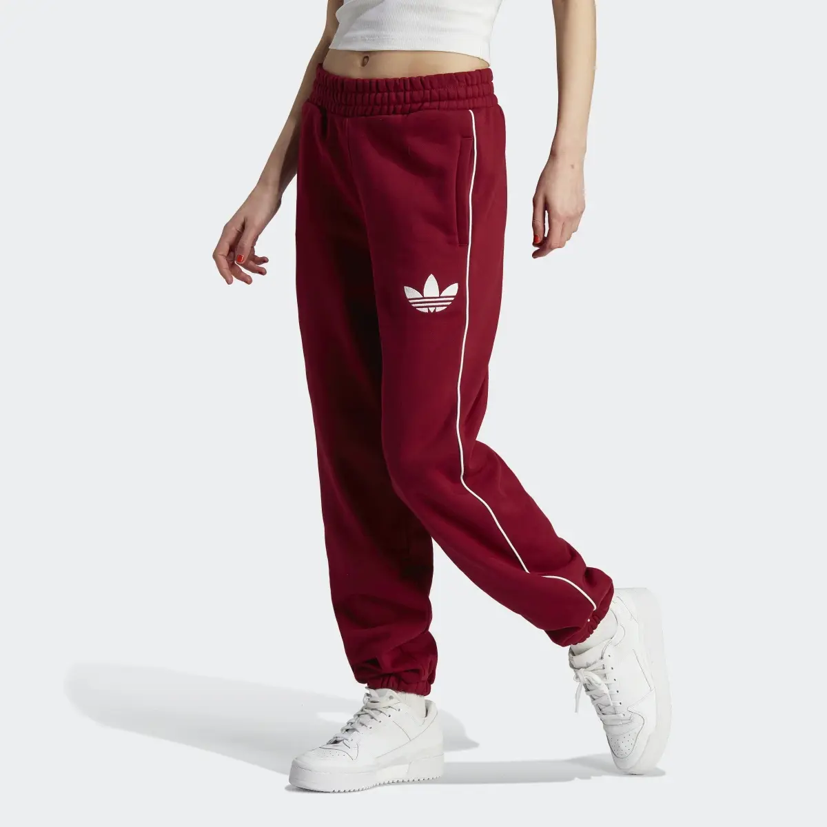 Adidas Cuffed Joggers. 1