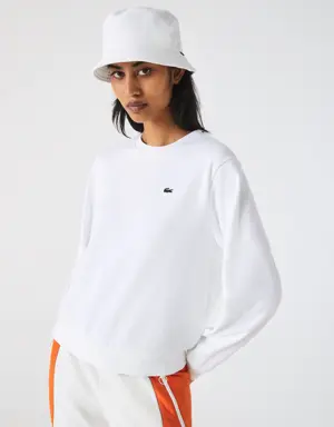 Women’s Lacoste x Netflix Loose Fit Organic Cotton Fleece Sweatshirt