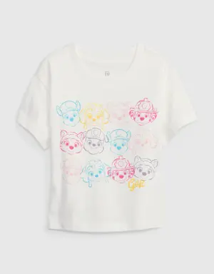 Toddler Paw Patrol Graphic T-Shirt white