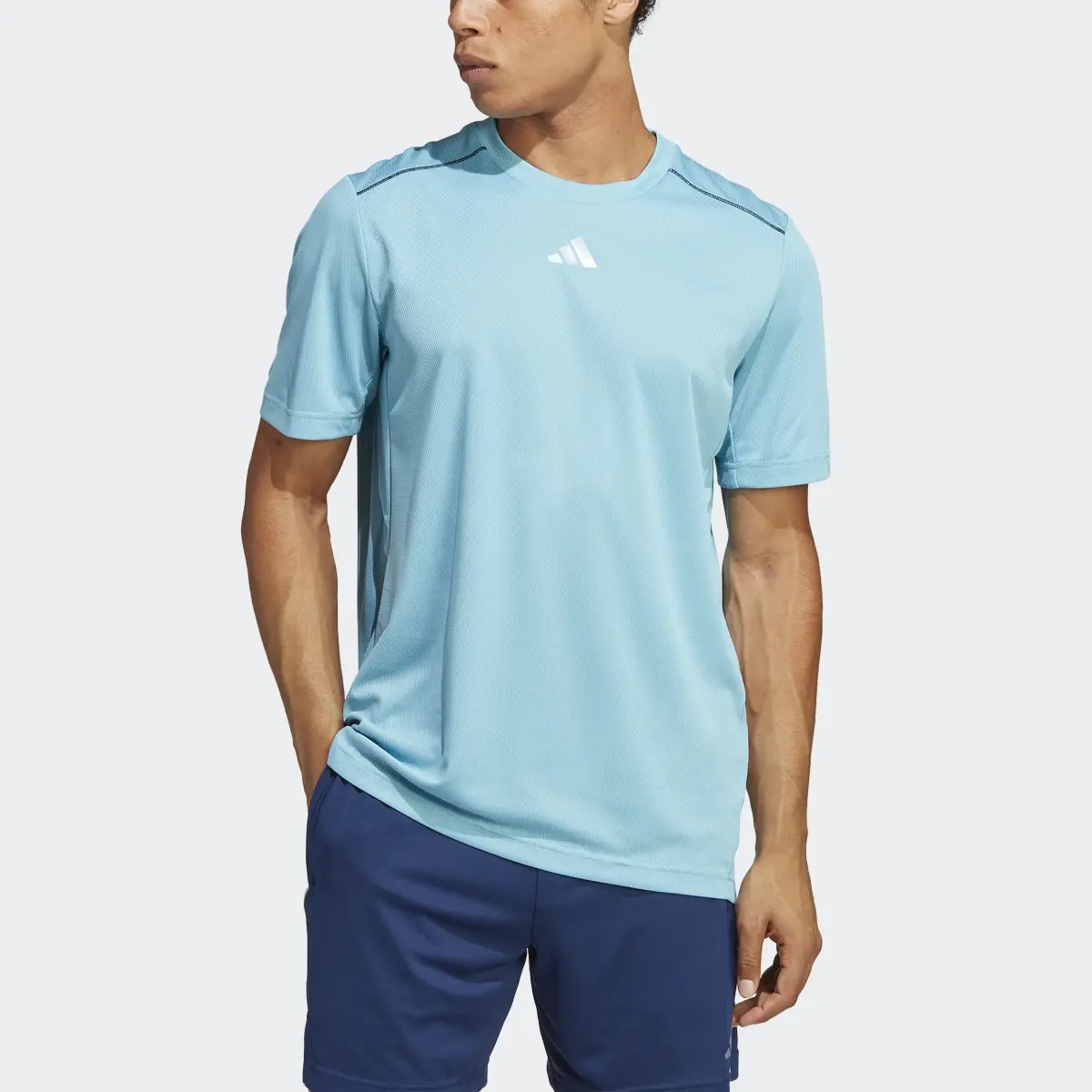 Adidas Workout Base Logo T-Shirt. 1