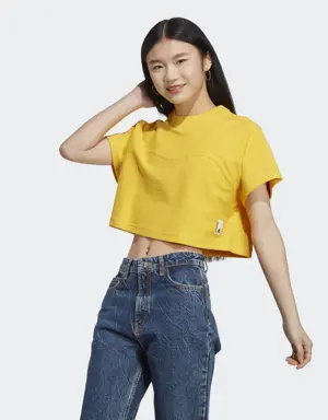 Adidas Lounge Terry Loop Crop-Top